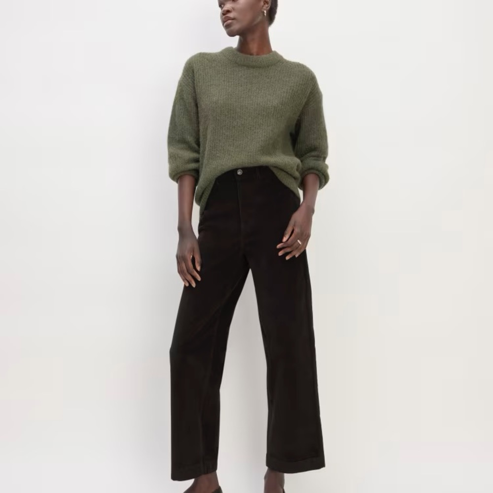 Everlane Wide Leg Corduroy Pants